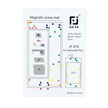 JIAFA Magnetic Screws Mat for iPhone 6s Plus-garmade.com