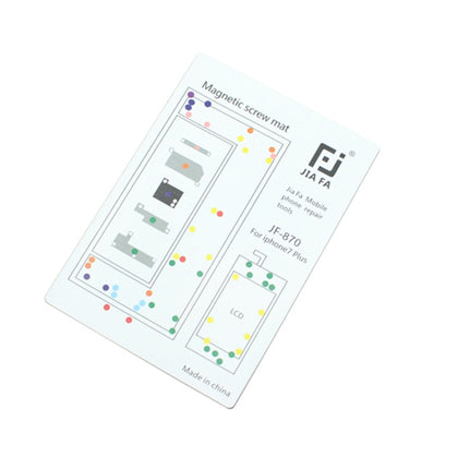 JIAFA Magnetic Screws Mat for iPhone 7 Plus-garmade.com