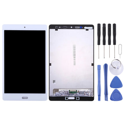 LCD Screen and Digitizer Full Assembly for Huawei MediaPad M3 Lite 8.0 / W09 / AL00(White)-garmade.com