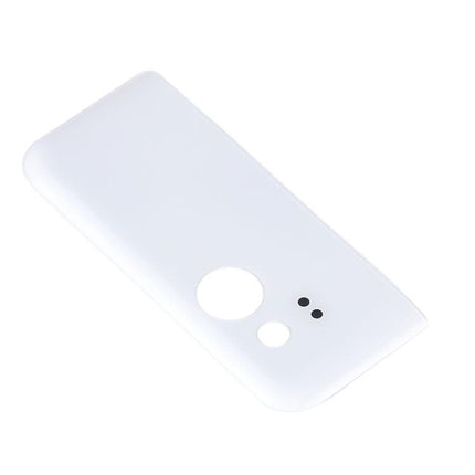 Replacement Google Pixel 2 Back Cover Top Glass Lens Cover White-garmade.com