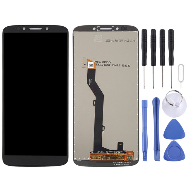 LCD Screen and Digitizer Full Assembly for Motorola Moto E5(Black)-garmade.com