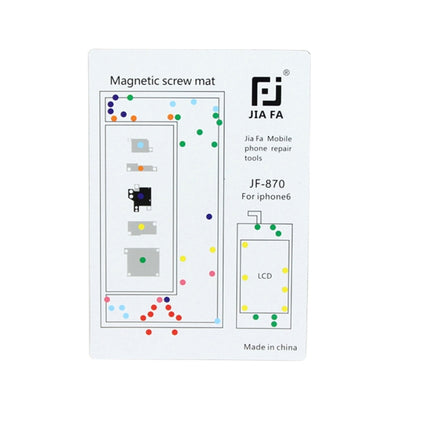 JIAFA Magnetic Screws Mat for iPhone 6-garmade.com