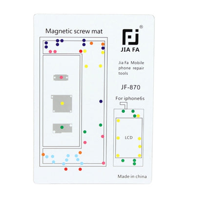 JIAFA Magnetic Screws Mat for iPhone 6s-garmade.com