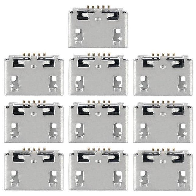 10 PCS Charging Port Connector for Huawei Ascend P6-garmade.com