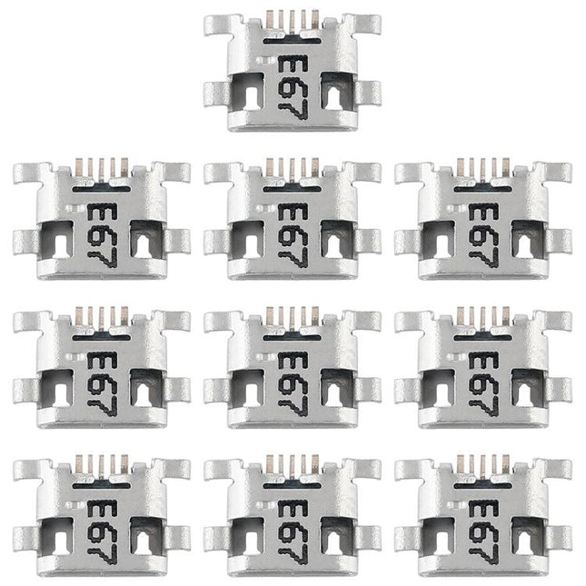 10 PCS Charging Port Connector for Huawei Honor 6 / Enjoy 6-garmade.com