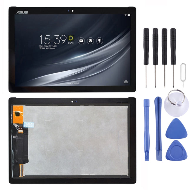 LCD Screen and Digitizer Full Assembly for Asus ZenPad 10 Z301MFL LTE Edition / Z301MF WiFi Edition 1920 x 1080 Pixel(Black)-garmade.com
