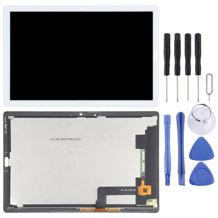 LCD Screen and Digitizer Full Assembly for Huawei MediaPad M5 10.8 inch / CMR-AL19 / CMR-W19(White)-garmade.com