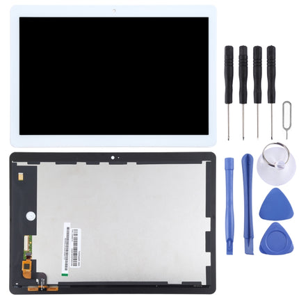LCD Screen and Digitizer Full Assembly for Huawei MediaPad T3 10 / AGS-L03 / AGS-L09 / AGS-W09 (White)-garmade.com
