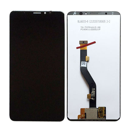 LCD Screen And Digitizer Full Assembly for Meizu Note 8(Black)-garmade.com