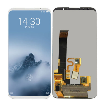 LCD Screen And Digitizer Full Assembly For Meizu 16 / 16th / M882H / M882Q(White)-garmade.com