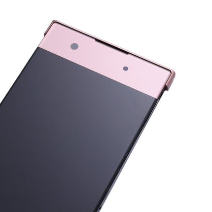 OEM LCD Screen for Sony Xperia XA1 G3112 G3116 G3121 Digitizer Full Assembly with Frame(Pink)-garmade.com