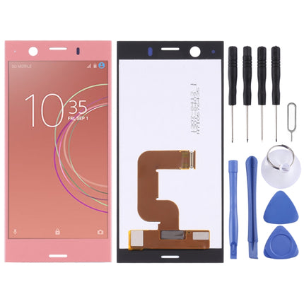 OEM LCD Screen for Sony Xperia XZ1 Compact with Digitizer Full Assembly(Red)-garmade.com