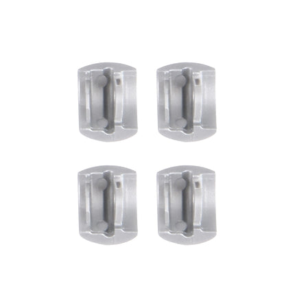 4 PCS Front Bezel Edge for Sony Xperia C4 (White)-garmade.com