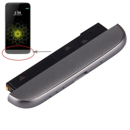 (Charging Dock + Microphone + Speaker Ringer Buzzer) Module for LG G5 / F700S,Kr Version(Grey)-garmade.com