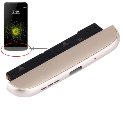 (Charging Dock + Microphone + Speaker Ringer Buzzer) Module for LG G5 / F700S,Kr Version(Gold)-garmade.com