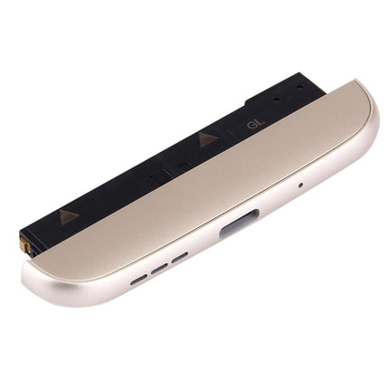 (Charging Dock + Microphone + Speaker Ringer Buzzer) Module for LG G5 / VS987 (US Version)(Gold)-garmade.com