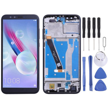 LCD Screen and Digitizer Full Assembly with Frame for Huawei Honor 9 Lite(Black)-garmade.com
