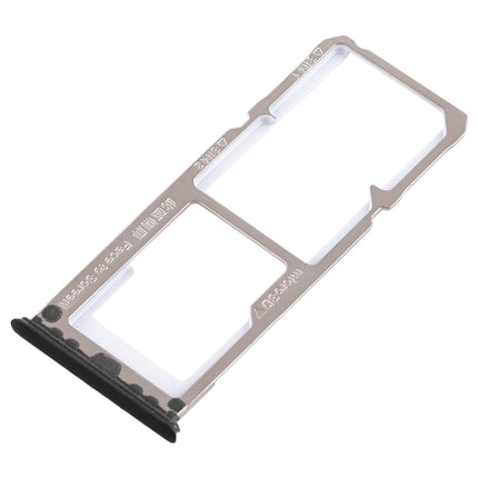 2 x SIM Card Tray + Micro SD Card Tray for OPPO A3(Black)-garmade.com