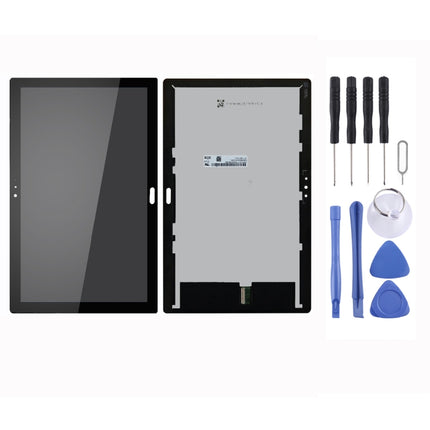 LCD Screen and Digitizer Full Assembly for Lenovo Tab P10 / TB-X705 / TB-X705L / TB-X705F / TB-X705N(Black)-garmade.com
