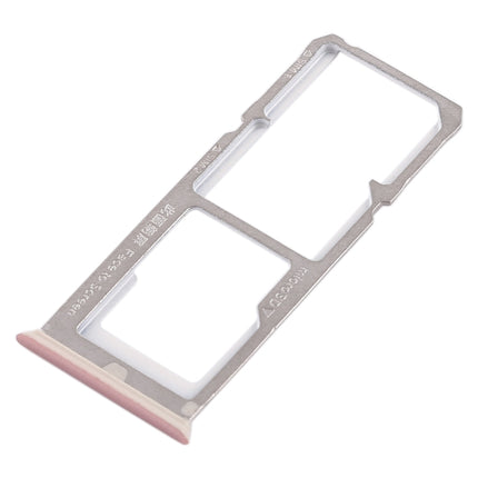 2 x SIM Card Tray + Micro SD Card Tray for OPPO A77(Rose Gold)-garmade.com