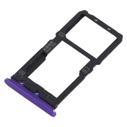 SIM Card Tray + SIM Card Tray / Micro SD Card Tray for Vivo X21 (Purple)-garmade.com