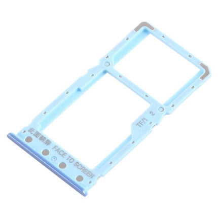 SIM Card Tray + SIM Card Tray / Micro SD Card Tray for Xiaomi Redmi 6 / Redmi 6A Blue-garmade.com