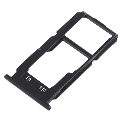 SIM Card Tray + SIM Card Tray / Micro SD Card Tray for OPPO R11(Black)-garmade.com
