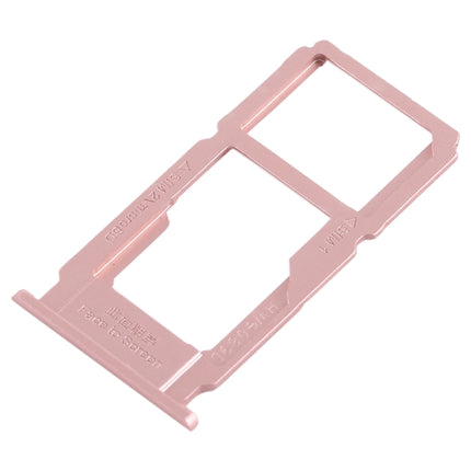 SIM Card Tray + SIM Card Tray / Micro SD Card Tray for OPPO R11(Rose Gold)-garmade.com