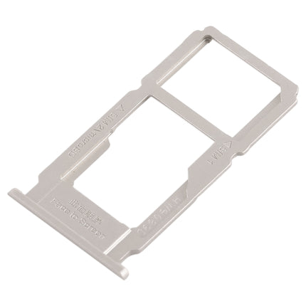 SIM Card Tray + SIM Card Tray / Micro SD Card Tray for OPPO R11(Silver)-garmade.com