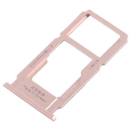 SIM Card Tray + SIM Card Tray / Micro SD Card Tray for OPPO R11s(Rose Gold)-garmade.com