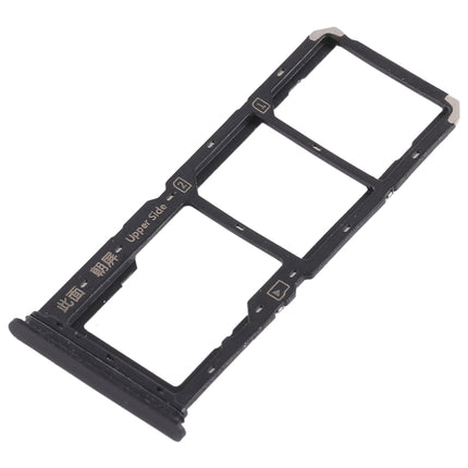 2 x SIM Card Tray + Micro SD Card Tray for Vivo Y83(Black)-garmade.com