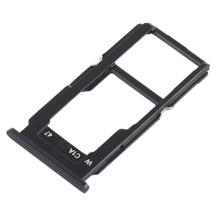 SIM Card Tray + SIM Card Tray / Micro SD Card Tray for OPPO R9sk(Black)-garmade.com