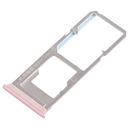 2 x SIM Card Tray + Micro SD Card Tray for Vivo Y79(Rose Gold)-garmade.com