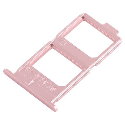 2 x SIM Card Tray for Vivo X7 Plus(Rose Gold)-garmade.com