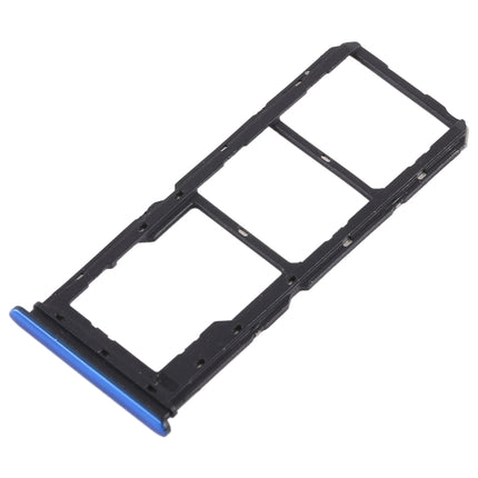 2 x SIM Card Tray + Micro SD Card Tray for Vivo Y97(Blue)-garmade.com