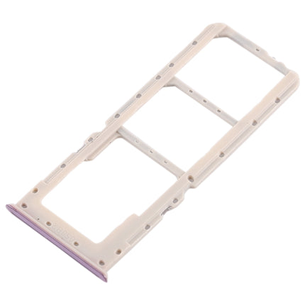 2 x SIM Card Tray + Micro SD Card Tray for OPPO A5 / A3s(Purple)-garmade.com
