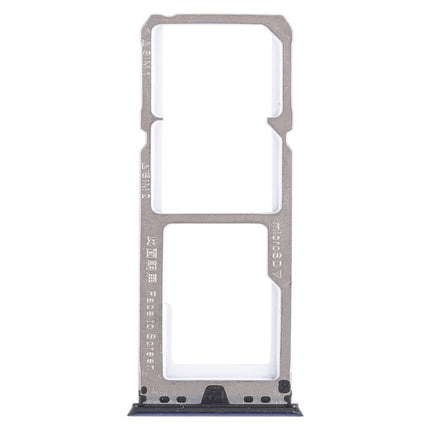 2 x SIM Card Tray + Micro SD Card Tray for OPPO A79(Blue)-garmade.com