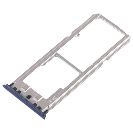 2 x SIM Card Tray + Micro SD Card Tray for OPPO A79(Blue)-garmade.com