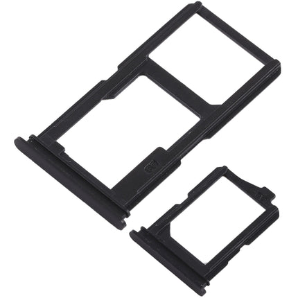 2 x SIM Card Tray + Micro SD Card Tray for Vivo Y66(Black)-garmade.com