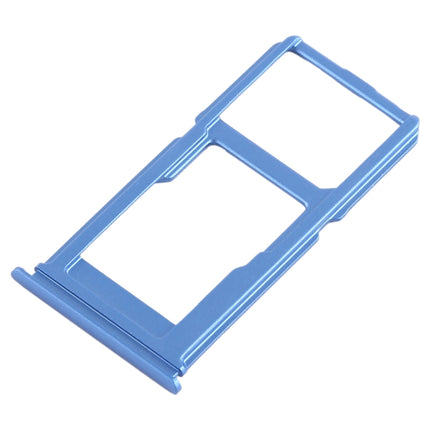 SIM Card Tray + SIM Card Tray / Micro SD Card Tray for Vivo X20(Blue)-garmade.com
