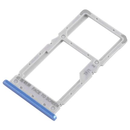 SIM Card Tray + SIM Card Tray / Micro SD Card Tray for Xiaomi Redmi Note 6 Pro Blue-garmade.com