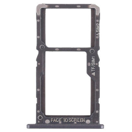Dual SIM Card Tray / Micro SD Card Tray for Xiaomi Pocophone F1 Black-garmade.com