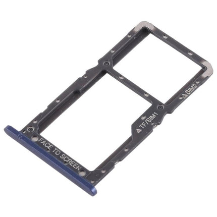 SIM Card Tray + SIM Card Tray / Micro SD Card Tray for Xiaomi Pocophone F1 Blue-garmade.com