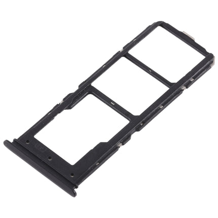 2 x SIM Card Tray + Micro SD Card Tray for Vivo Y71(Black)-garmade.com