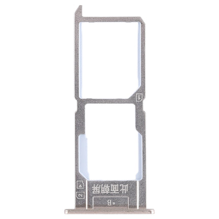 SIM Card Tray + SIM Card Tray / Micro SD Card Tray for Vivo Y37(Gold)-garmade.com
