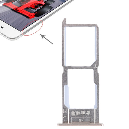 SIM Card Tray + SIM Card Tray / Micro SD Card Tray for Vivo Y37(Gold)-garmade.com