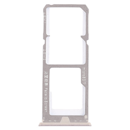 2 x SIM Card Tray + Micro SD Card Tray for OPPO A73 / F5(Gold)-garmade.com