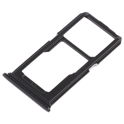 SIM Card Tray + SIM Card Tray / Micro SD Card Tray for Vivo X21i(Black)-garmade.com