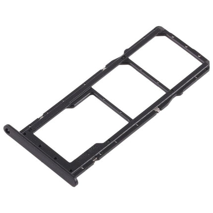 Dual SIM Card Tray / Micro SD Card Tray for Huawei Enjoy 9 Black-garmade.com