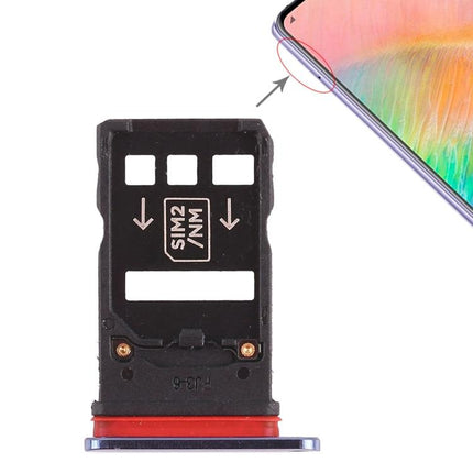 Dual SIM Card Tray for Huawei Mate 20 X Blue-garmade.com